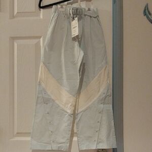 Zara Kids Casual Bottoms in Light Blue and Cream